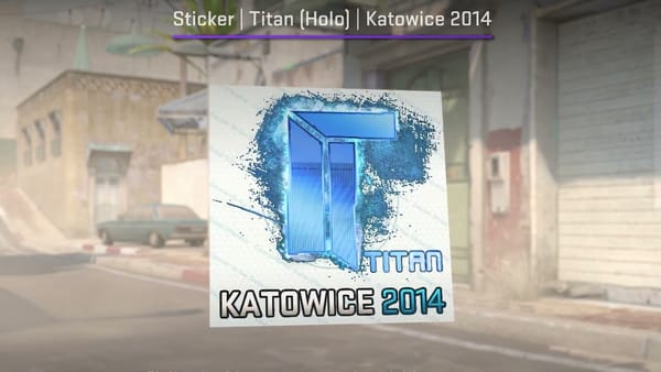 The Legendary Titan Holo Katowice 2014 Sticker: A CS:GO Collectible Gem