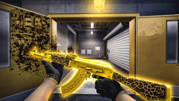 The Golden Treasure: AK-47 Gold Arabesque in CS:GO